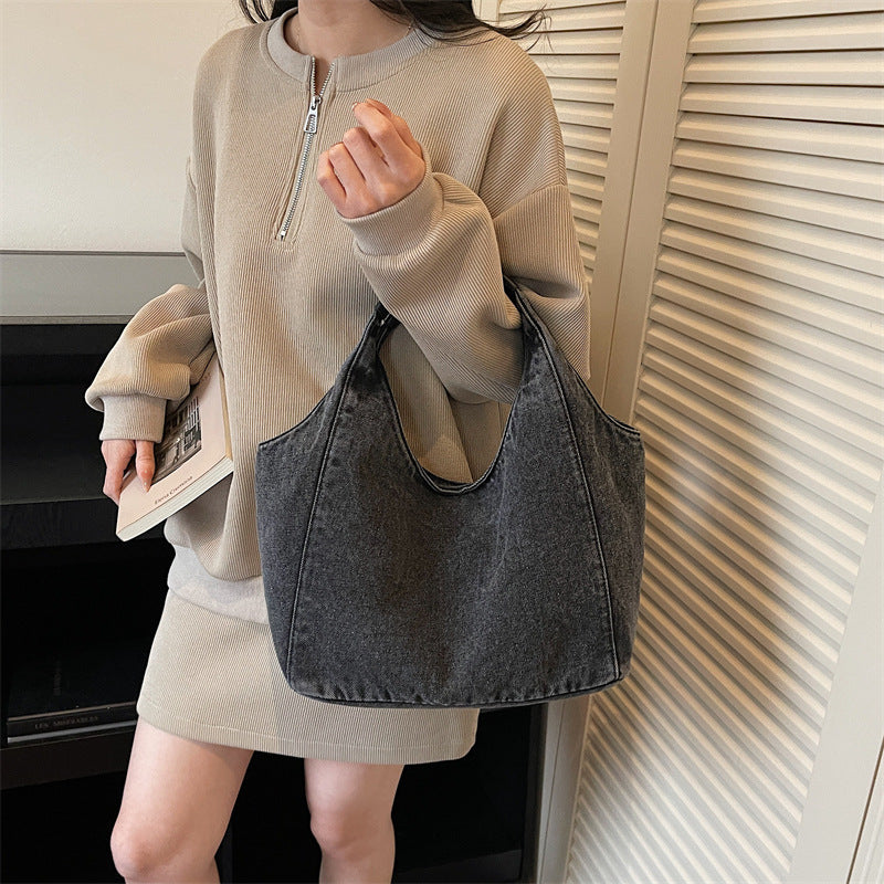 Sac à bandoulière casual de style rétro grande capacité