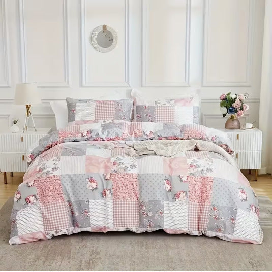 Set de patchwork floral 3 pièces