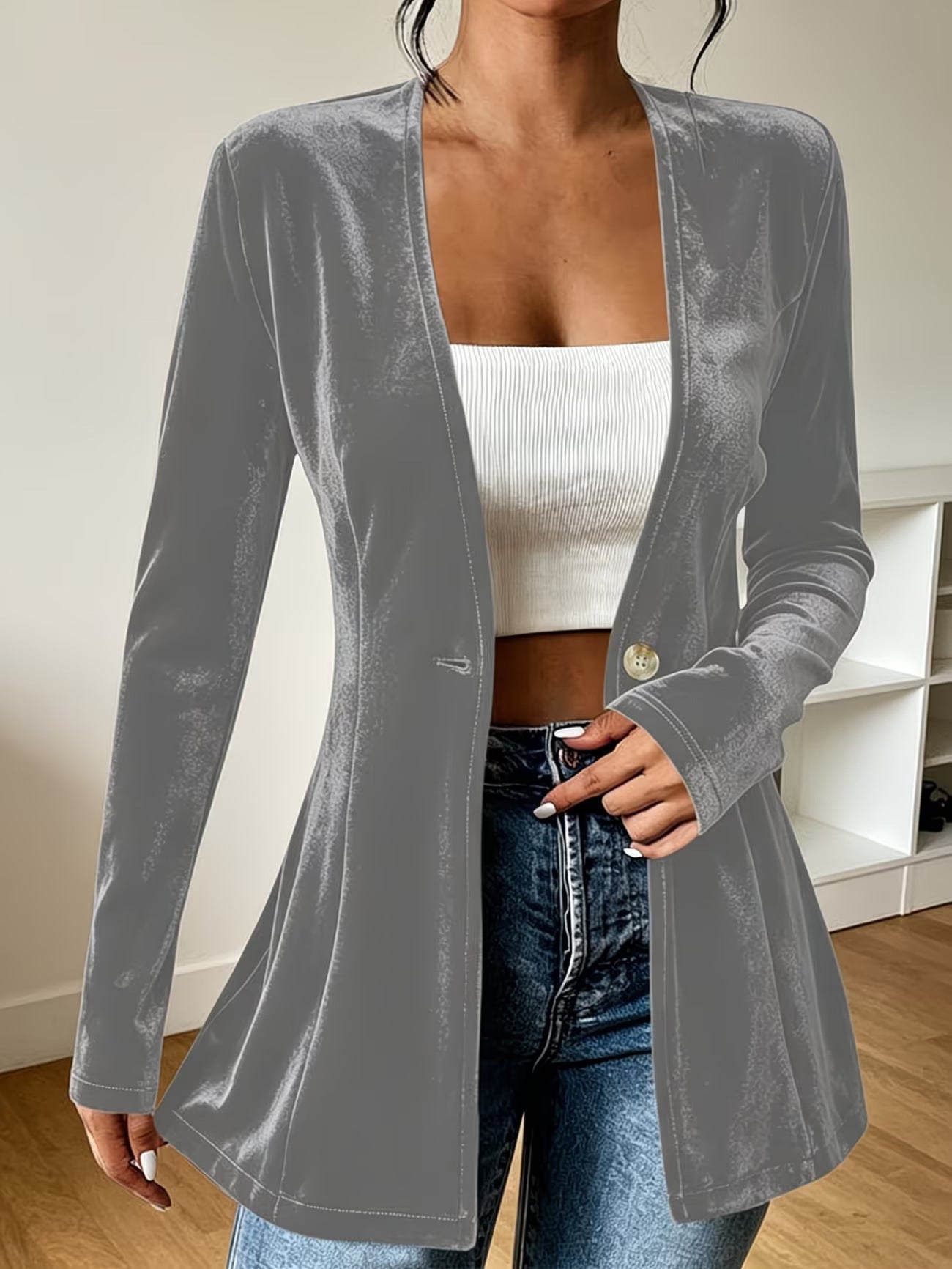 Veste Blazer de style européen et américain