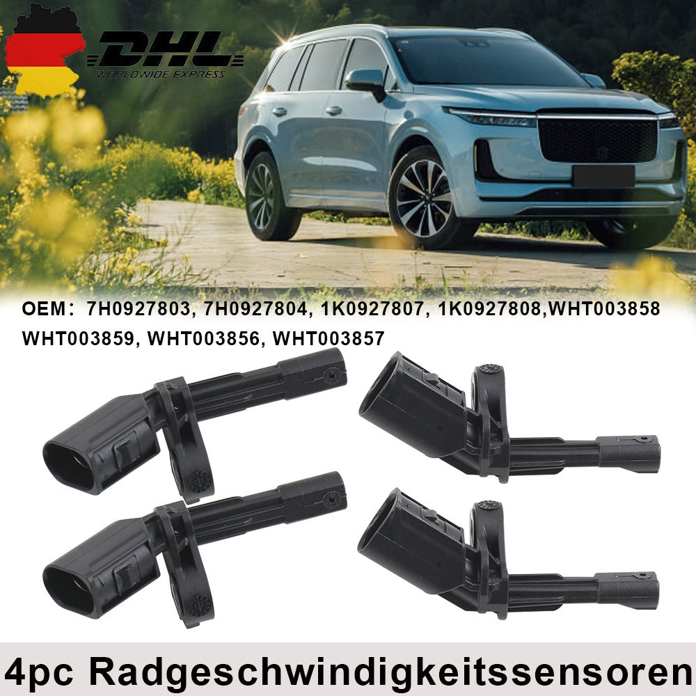 4x Capteurs de vitesse de roue ABS avant et arrière pour VW Golf 5