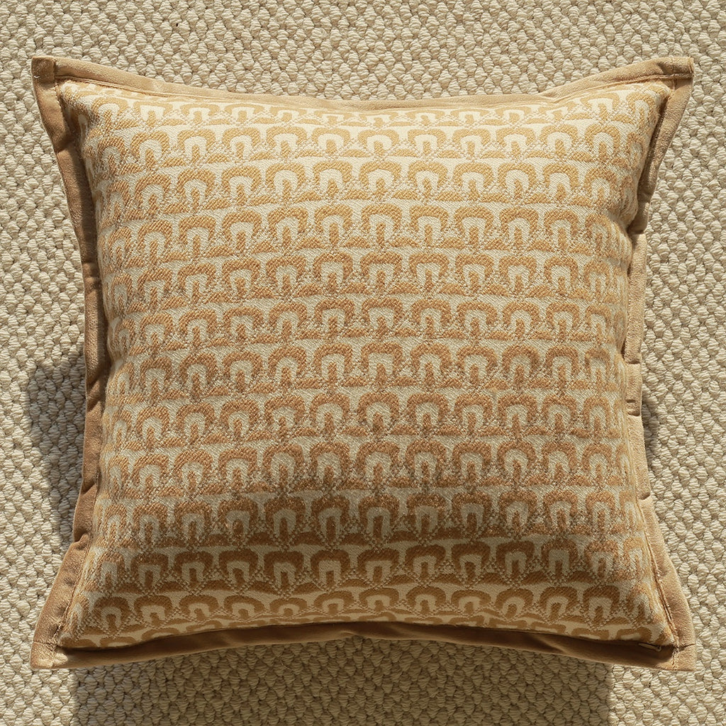 Coussin de canapé brun Couverture Lombaire Oreiller