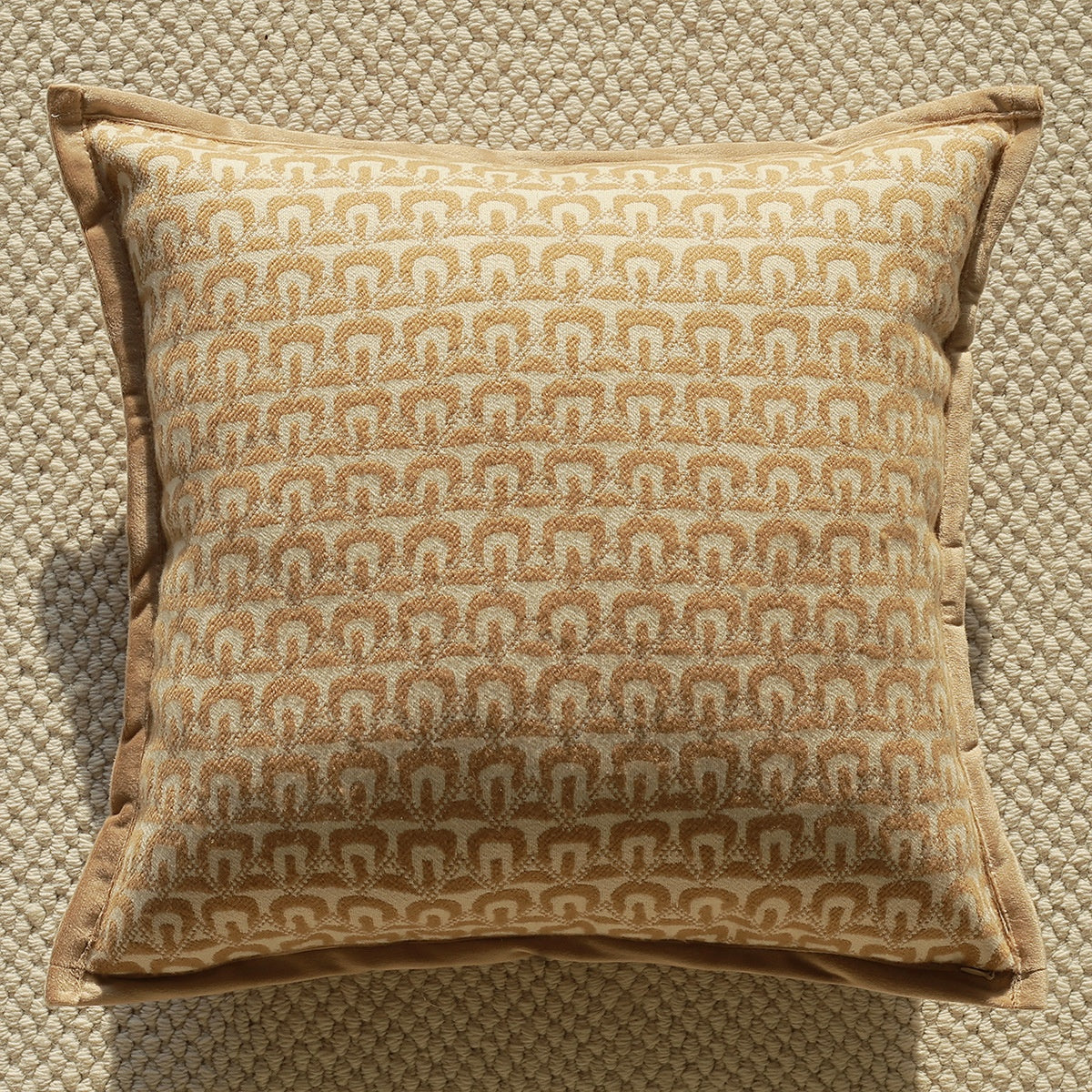 Coussin de canapé brun Couverture Lombaire Oreiller