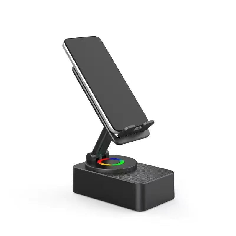 Bracket de téléphone mobile Audio deux-en-un rotatif pliable