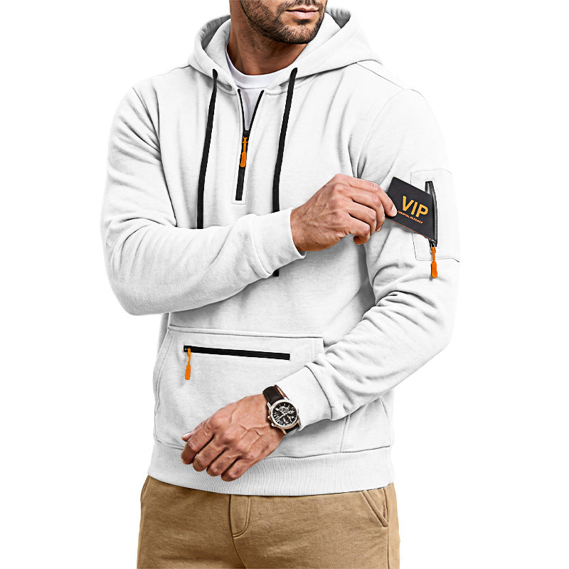 Sweatshirt de sport décontracté plus grand homme