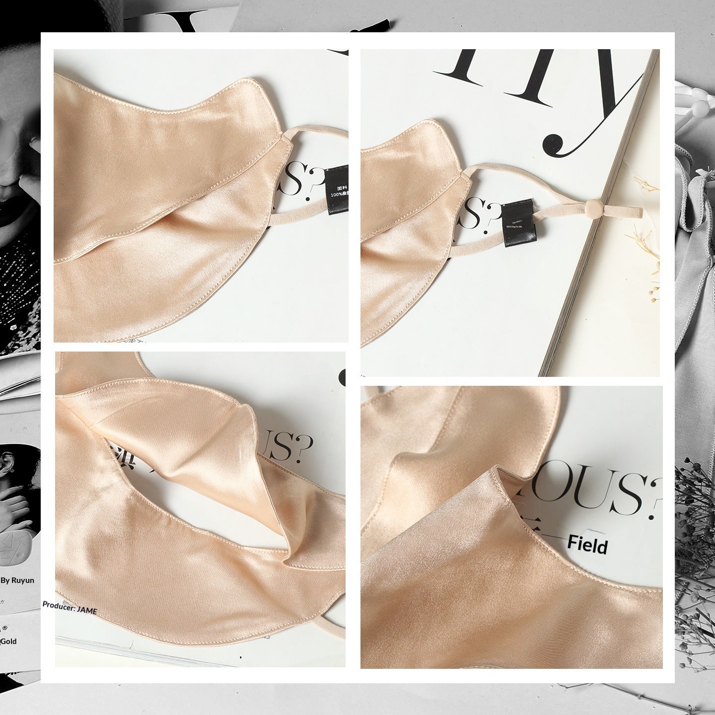 Masque de protection solaire ouvert pour les femmes