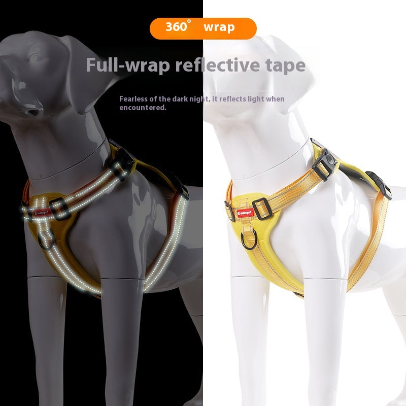 Grande, moyenne et petite corde de traction de poitrine de chien