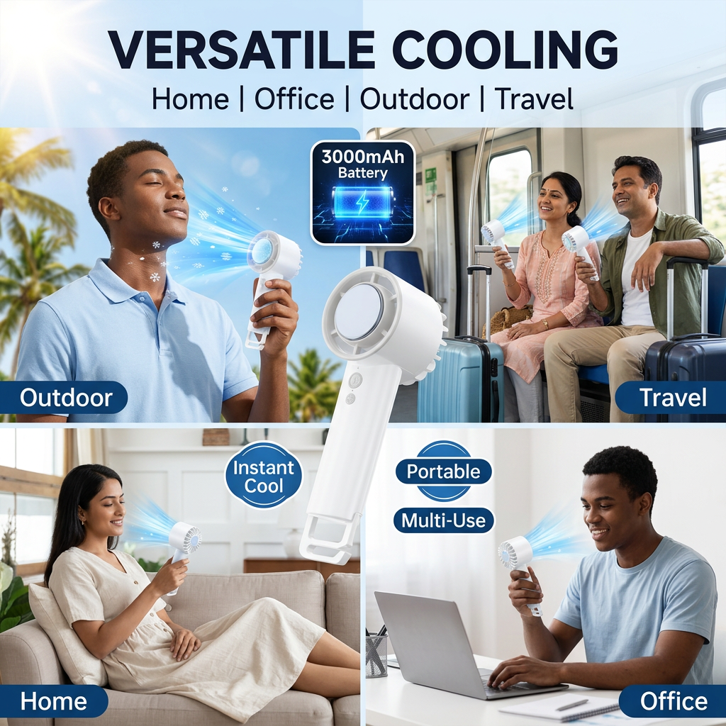 Ventilateur turbo TEC portable