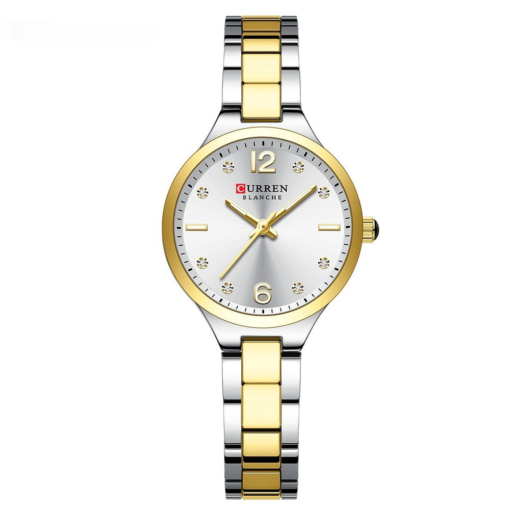 Simple Small Dial Waterproof Quartz Women's Watch