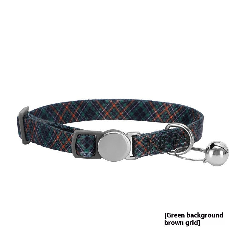 Bohème doux petit collier de chat floral