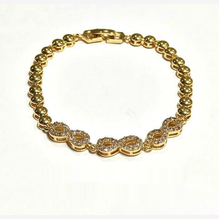 Chic Minimalist Copper-Plated Bracelet for Women