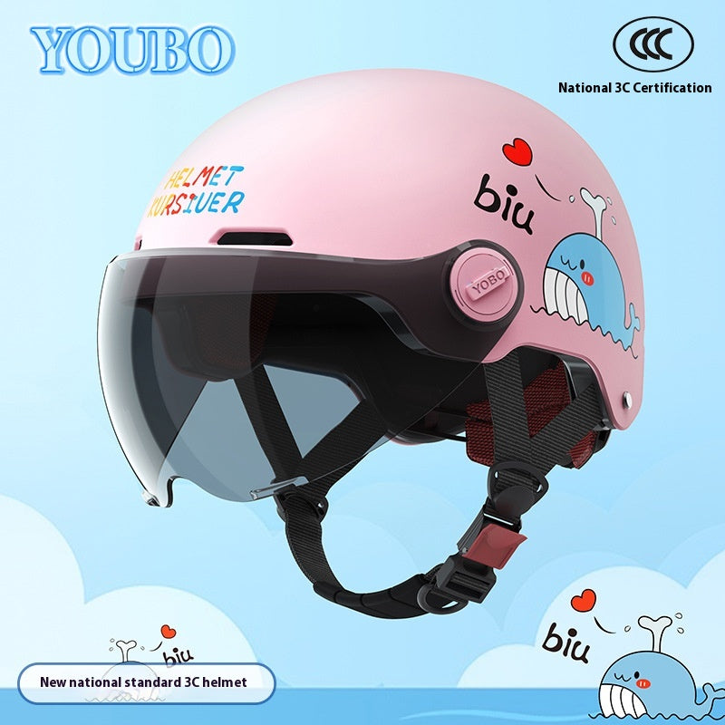 Casque de vélo électrique de skateboard respirant pour enfants