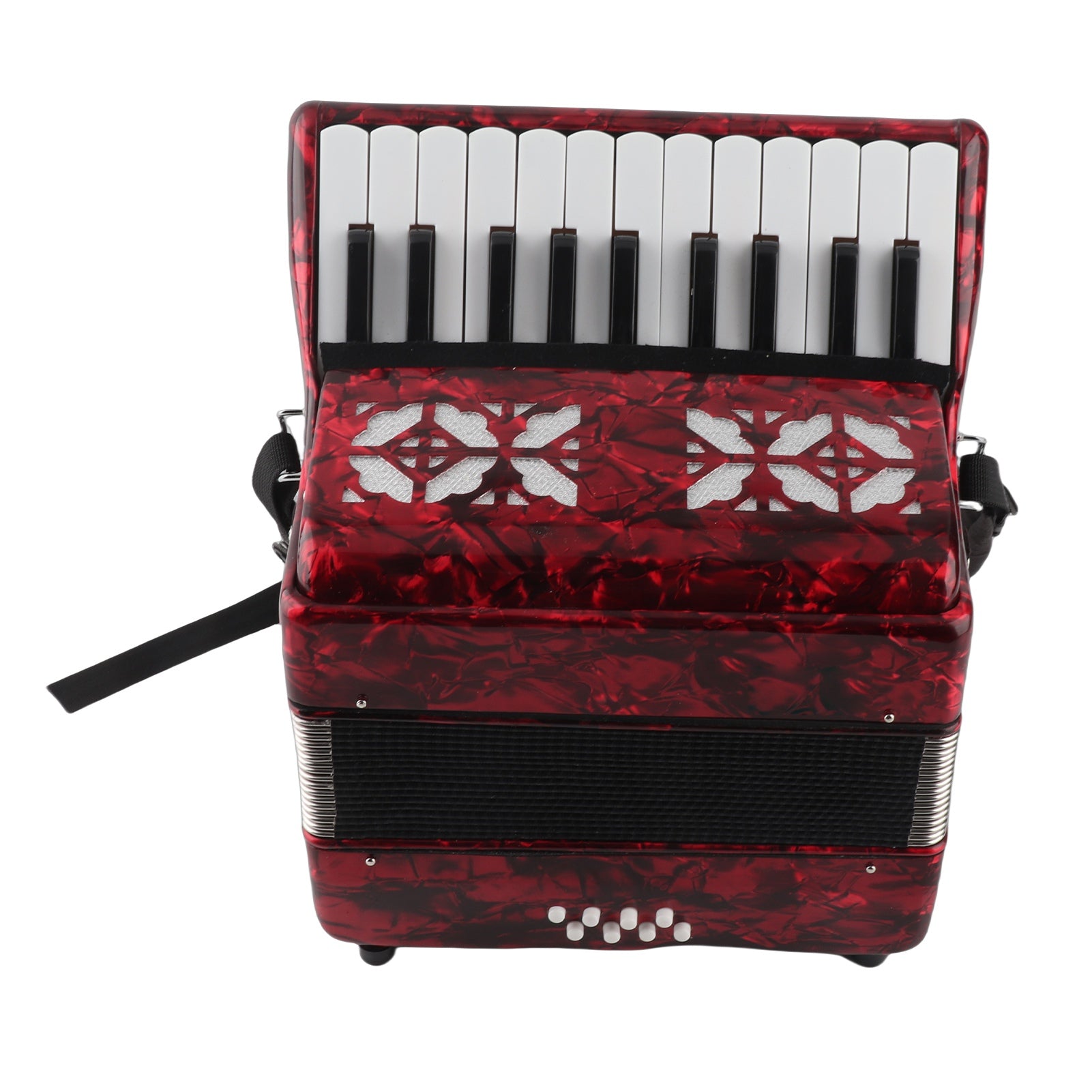 IRIN Accordéon Piano 8 Basse 22 Instruments de musique à jouer les clés pour les enfants Débutant Suita