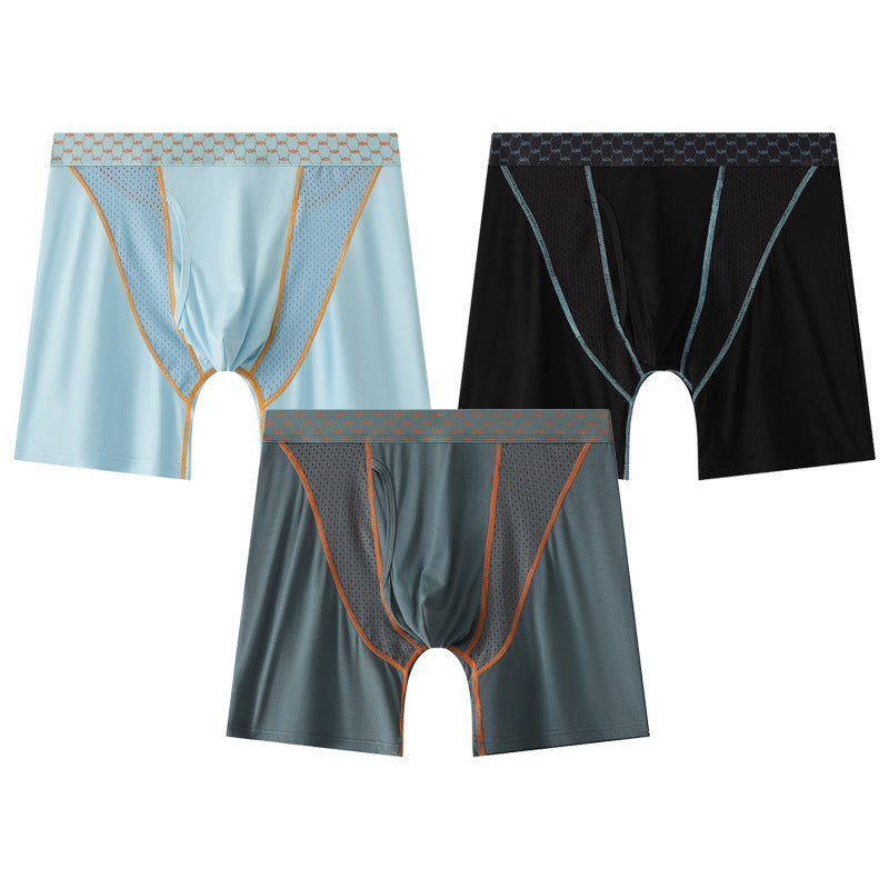 Boxers pour hommes Short en Mesh transparent