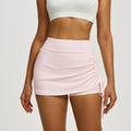 Femmes raclée athlétique Skort haute taille butte lifting anti chafing faux deux pièces Yoga Worko