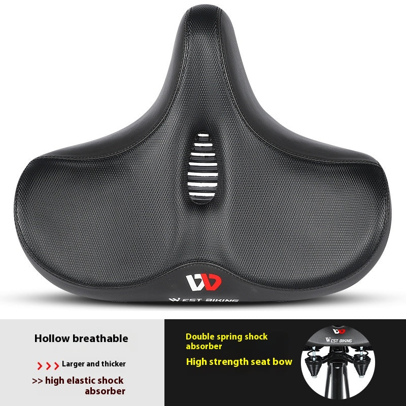 Mountain Highway Véhicule confortable Montage et fixation vélo Saddle
