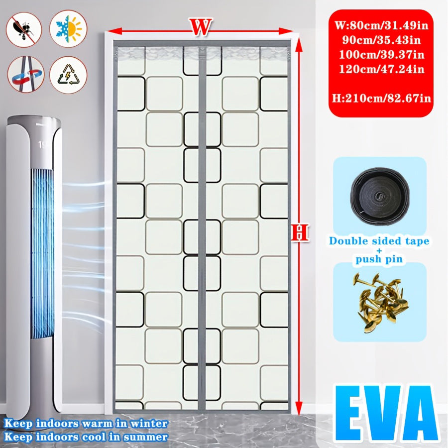 Rideau de porte EVA de style country classique en polyéthylène