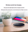 10W Aluminum Alloy Wireless Charger