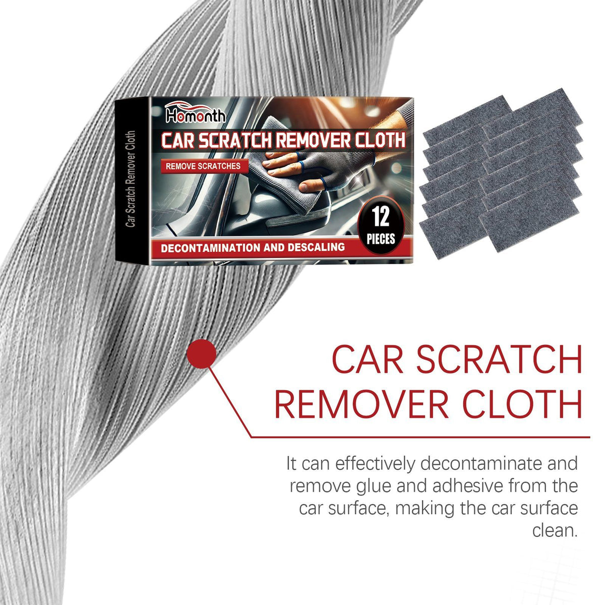 HOMONTH Automotive Scratch Care Cloths