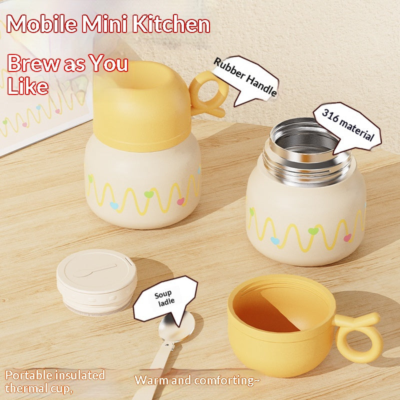 High appearance stainless steel insulated mug