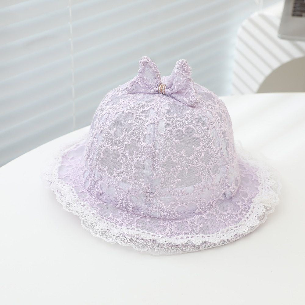 Fleur et Bow entièrement imprimées en dentelle pour enfants