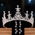 Haut niveau Alliage Luxury Atmosphere Bridal Crown Headdress