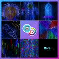 Rideau Light String LED Colorful Changing Light Strip Économie d'énergie et environnement F