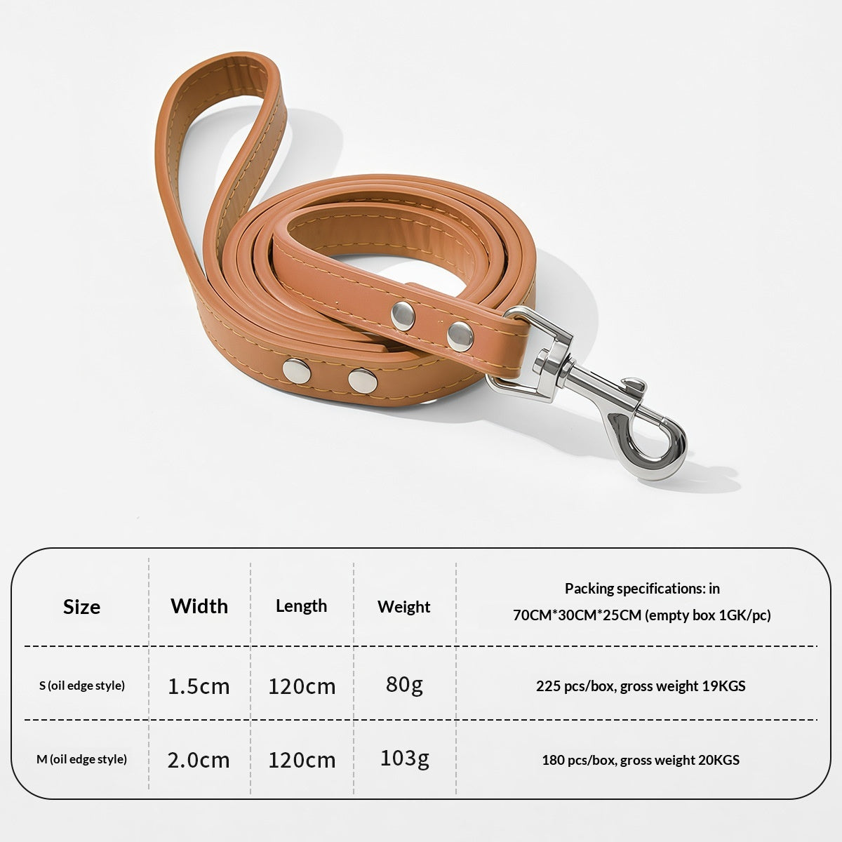 Boucle d'alliage en cuir
