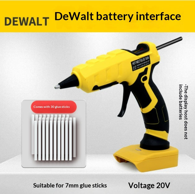 Gun de batterie au lithium 50W comprend 30 bâtons de colle
