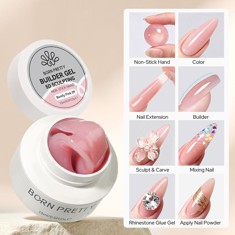 Multifonctionnel Carving et Shaping 15ml Gel d'extension de ongles
