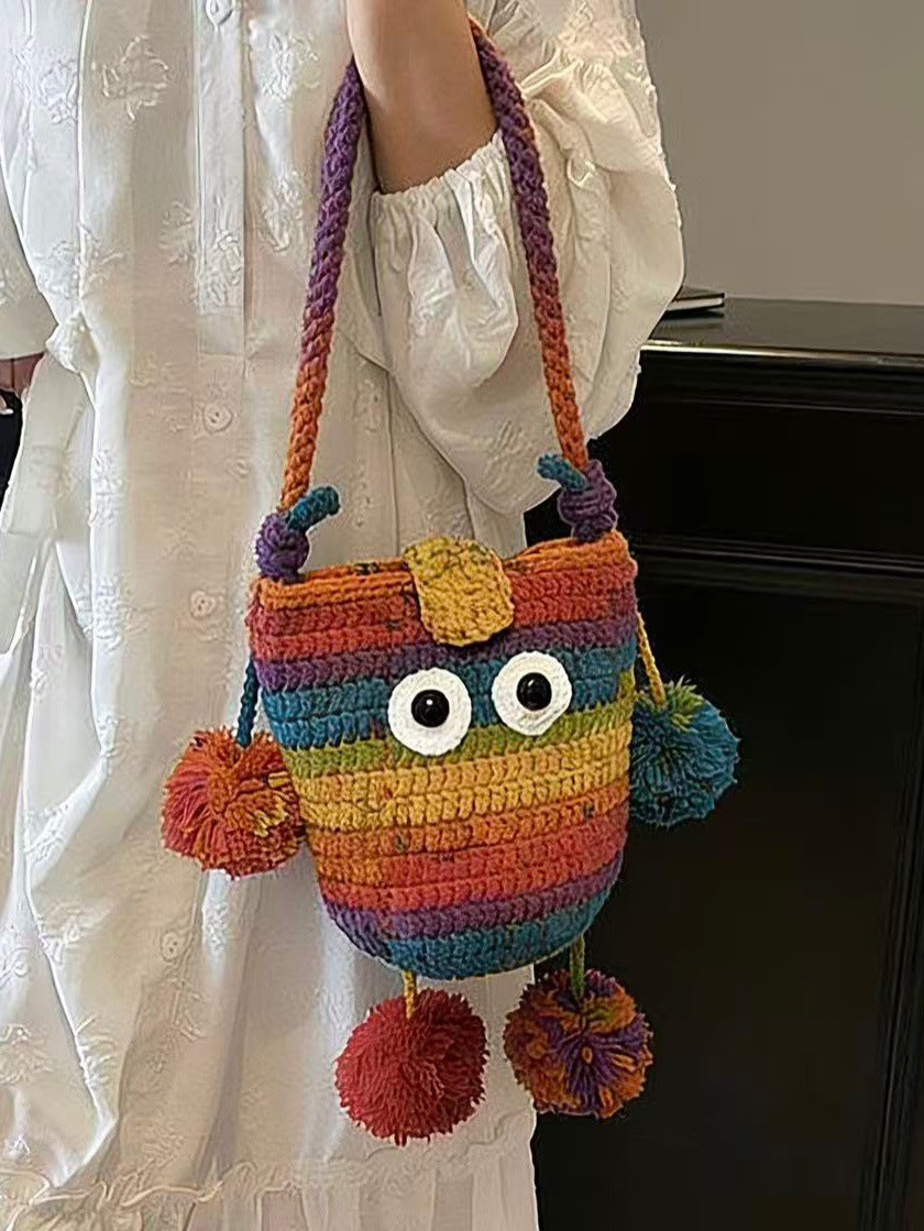 Mignon Spring/Summer Knitted Crossbody Bag