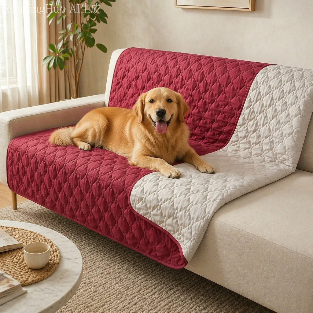 Double face imperméable Pet Canapé Coussin Matelas résistant aux rayures et sans cheveux