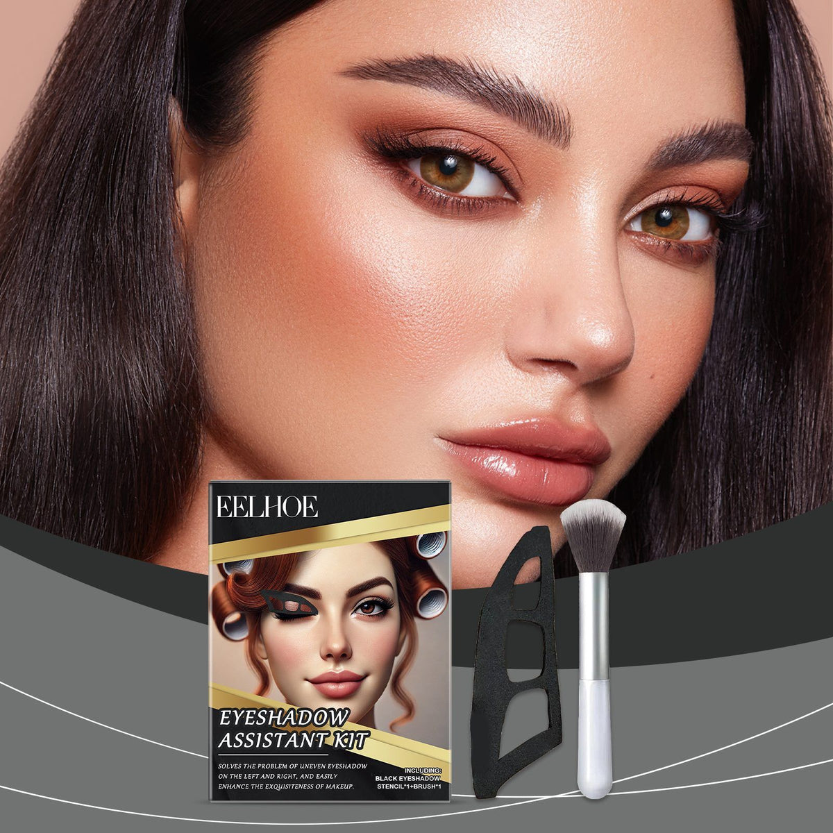 Trousse d'application pour le maquillage des yeux EELHOE