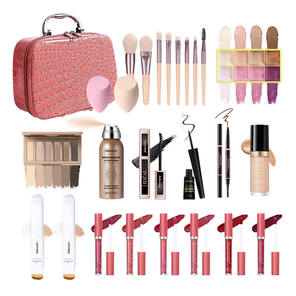 Ensemble d'outils de maquillage de beauté faciale