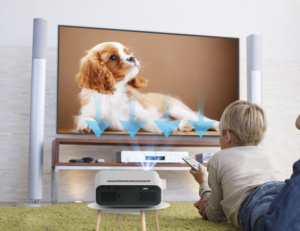 Mini HD Home Projector Led Home Theater Cadeaux pour enfants