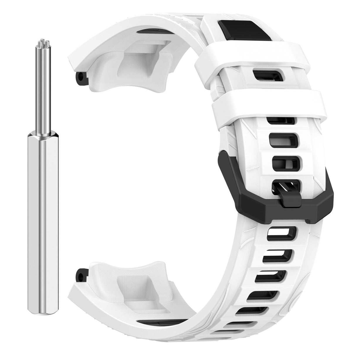 Applicable à la sangle en silicone sport bicolore Huami