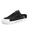 Baskets polyvalents casual hommes talons toile chaussures