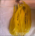 Bande de fixation moto-jaune-polypropylène fil + bande élastique-1 pièce