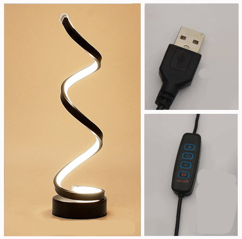 Lampe de table de chambre à coucher de protection des yeux led