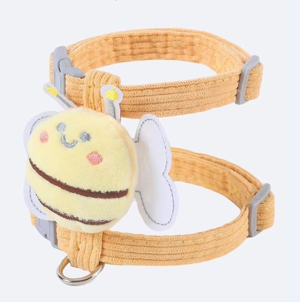 Petite aile Harness de chat façonnée ensemble de corde de traction de Veste de marche décorative