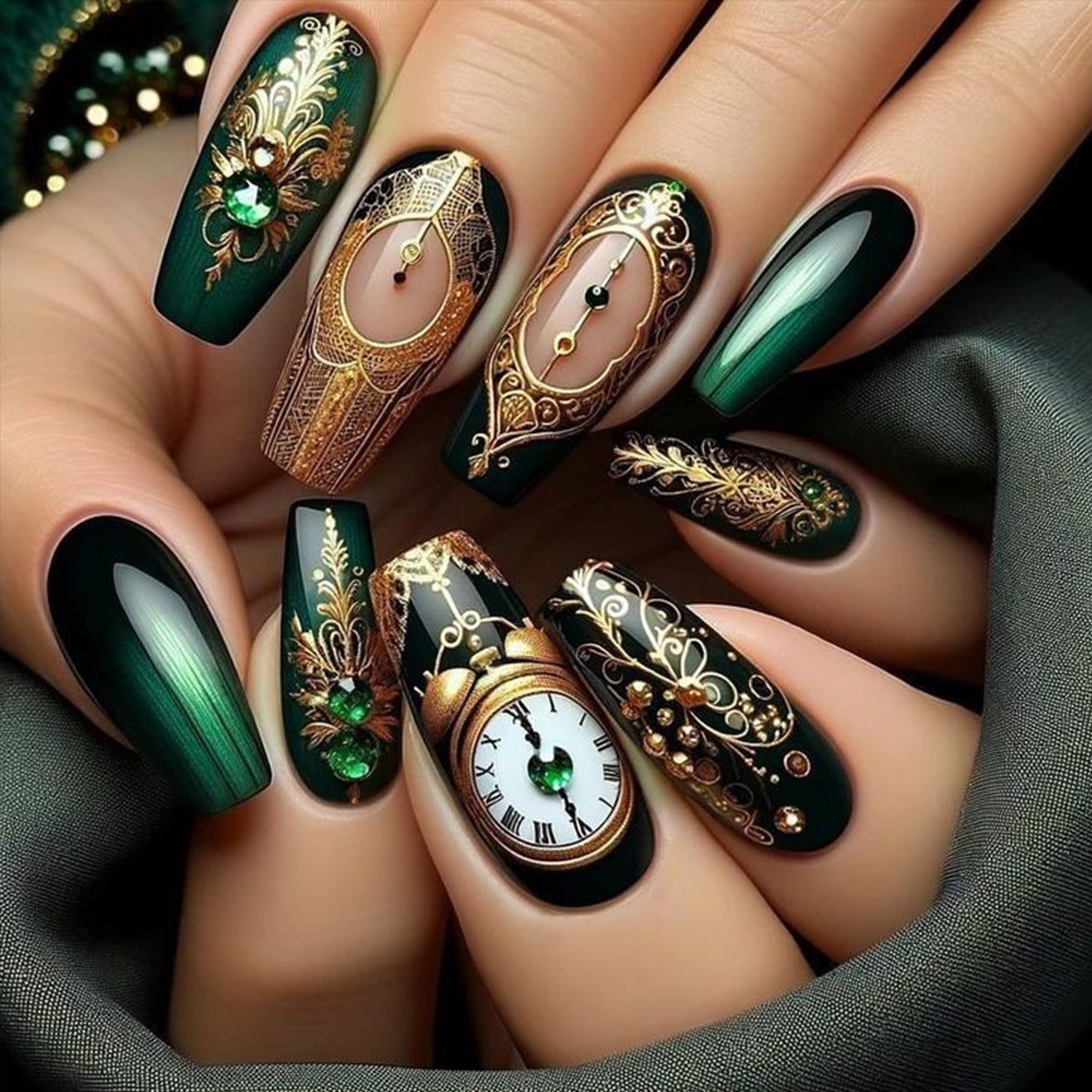 Retro Ins Style Remotable Conseil de faux ongles