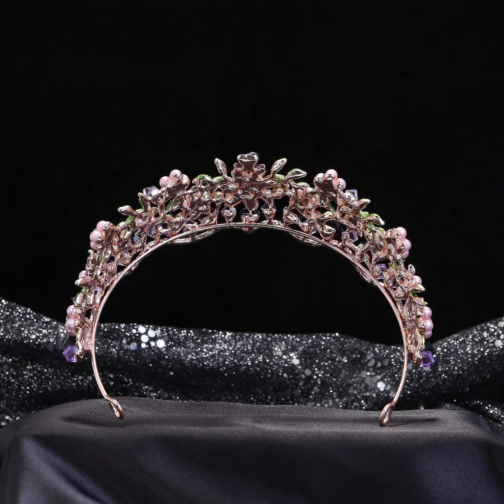 Alliage cristal Fleurs Mariage Cheveux de mariée Ornements