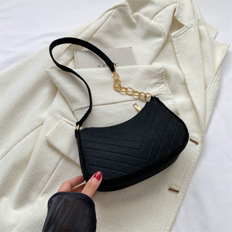 Sac à bandoulière en feutre pour femmes