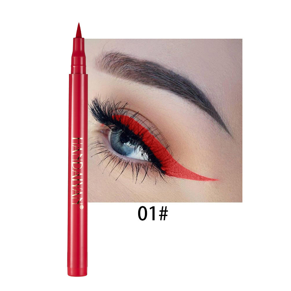 La peinture de couleur bricolage n'est pas facile à masquer Eyeliner mat