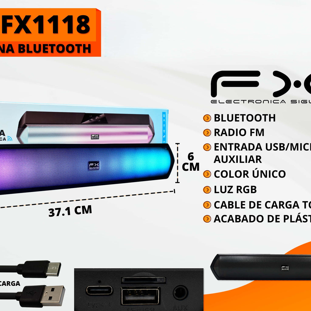 Haut-parleur Bluetooth avec bande lumineuse Rgb