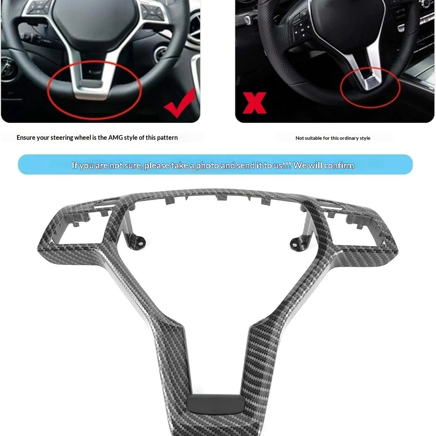 Trim du volant pour voitures