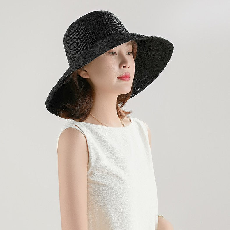 Chapeau de pêche Papyrus fait main Cape protectrice du soleil