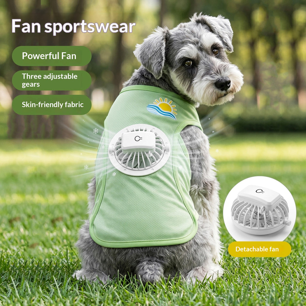 Summer Sun-protection Vest mince et respirant pour les chiens et les animaux de petite à moyenne taille