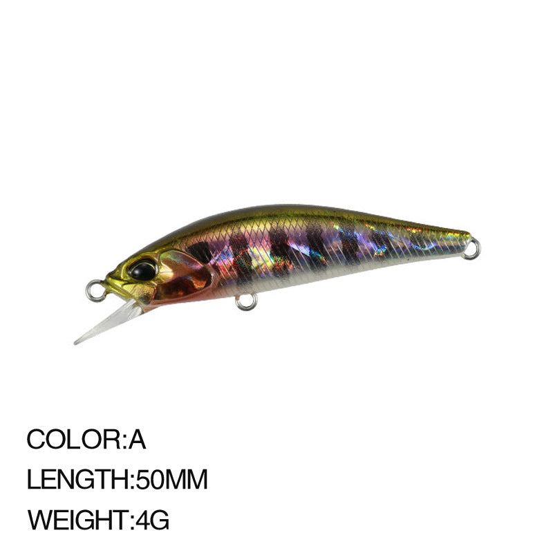 Lure Bait Micro-objet Fausse Bait Sinking Water Minnow Pêche en mer douce