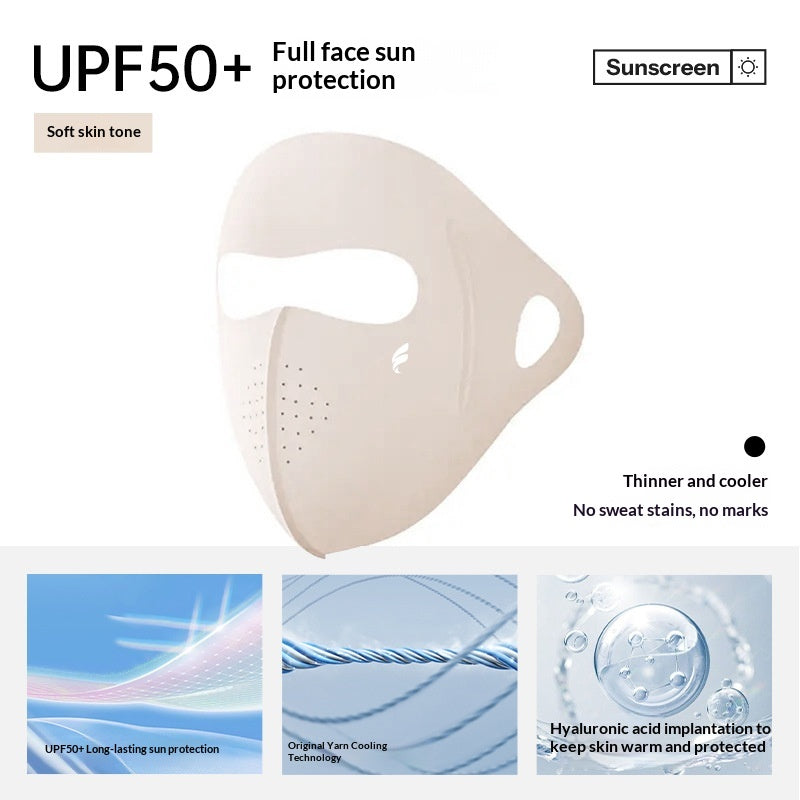 Masque de protection solaire pour femmes