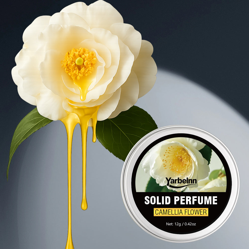 Baume parfumé solide longue durée de luxe pour les femmes